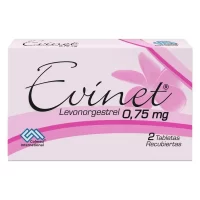 EVINET 0.75MG X 2TAB (LAB. COLMED)